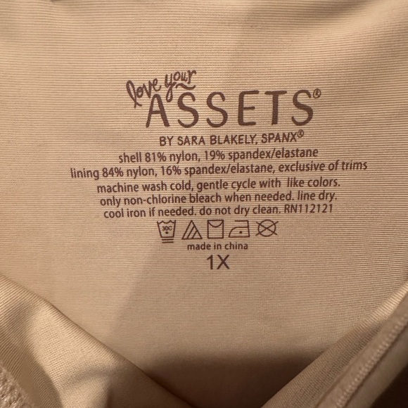 Spanx Full Slip Shapewear in Nude Size 1X - Picture 4 of 7